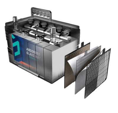 Absorbed Glass Mat Battery (AGM) - Stryten Energy